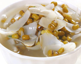 百合绿豆饮